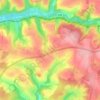 Broadoak topographic map, elevation, terrain
