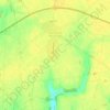 Beauvois-en-Vermandois topographic map, elevation, terrain