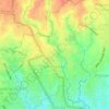 Ubung Kaja topographic map, elevation, terrain