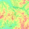 Mogi Mirim topographic map, elevation, terrain