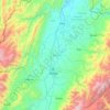 Neiva topographic map, elevation, terrain