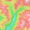 Branzi topographic map, elevation, terrain