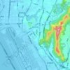 福永街道 topographic map, elevation, terrain