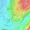 Bois de Doubs topographic map, elevation, terrain