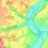 Cloyes-sur-le-Loir topographic map, elevation, terrain