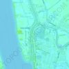 Sungai Banyiur Utara topographic map, elevation, terrain