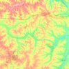 Jonathan Creek topographic map, elevation, terrain