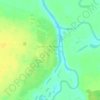 Большие Мордовские Пошаты topographic map, elevation, terrain