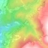 Praia Fluvial de Lapa dos Dinheiros topographic map, elevation, terrain