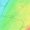 Parc Jarry topographic map, elevation, terrain