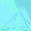 Terusan Besar Kiri topographic map, elevation, terrain
