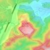 Fangshan UNESCO Global Geopark topographic map, elevation, terrain