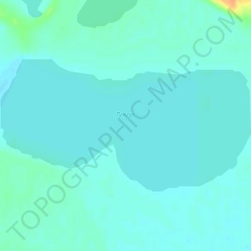 Тунгус topographic map, elevation, terrain