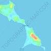 Sibu Island topographic map, elevation, terrain