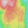 Cypress Lake topographic map, elevation, terrain