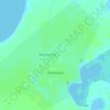 Жаңақала topographic map, elevation, terrain