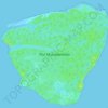 Ilha Mucunandiba topographic map, elevation, terrain