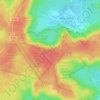 Carrefour du Gros Hêtre et de la Forêt de Soignes topographic map, elevation, terrain