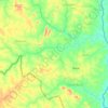 Kamba topographic map, elevation, terrain