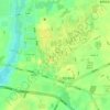 鉴湖 topographic map, elevation, terrain