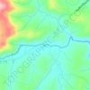 Rio da Prata topographic map, elevation, terrain