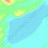 Lake Omeo topographic map, elevation, terrain