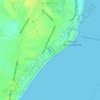 Lagoa da Chica topographic map, elevation, terrain