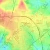 Skelton Woods topographic map, elevation, terrain