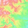 Mzumbe topographic map, elevation, terrain
