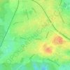 Park Jaworek topographic map, elevation, terrain