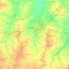 Kharun River topographic map, elevation, terrain