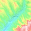 Майлуу-Суу topographic map, elevation, terrain