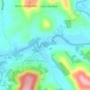 Rio Chapecozinho topographic map, elevation, terrain
