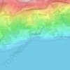 Отрадное topographic map, elevation, terrain