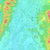 Kinta River topographic map, elevation, terrain