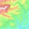 Rio Badillo topographic map, elevation, terrain