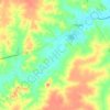 Rio Palhano topographic map, elevation, terrain