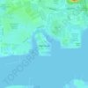 Pulau Samulun topographic map, elevation, terrain