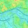 Queen Victoria Gardens topographic map, elevation, terrain