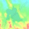 Ben Ross Reservoir topographic map, elevation, terrain