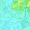 Kolam Pancing Bukit Lancong topographic map, elevation, terrain