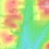 Dickinson Brook topographic map, elevation, terrain