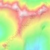 Terror Glacier topographic map, elevation, terrain