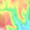 Laguna de Somolinos topographic map, elevation, terrain