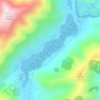 Te Hāpua Waikawa / Lake Lyndon topographic map, elevation, terrain