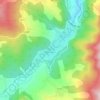 Lago di Mignano topographic map, elevation, terrain