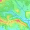 Andreasteich topographic map, elevation, terrain