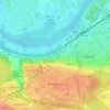Parc Meissonier topographic map, elevation, terrain