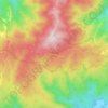 Parque Oncol topographic map, elevation, terrain