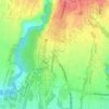 Taman Desa Sayan topographic map, elevation, terrain